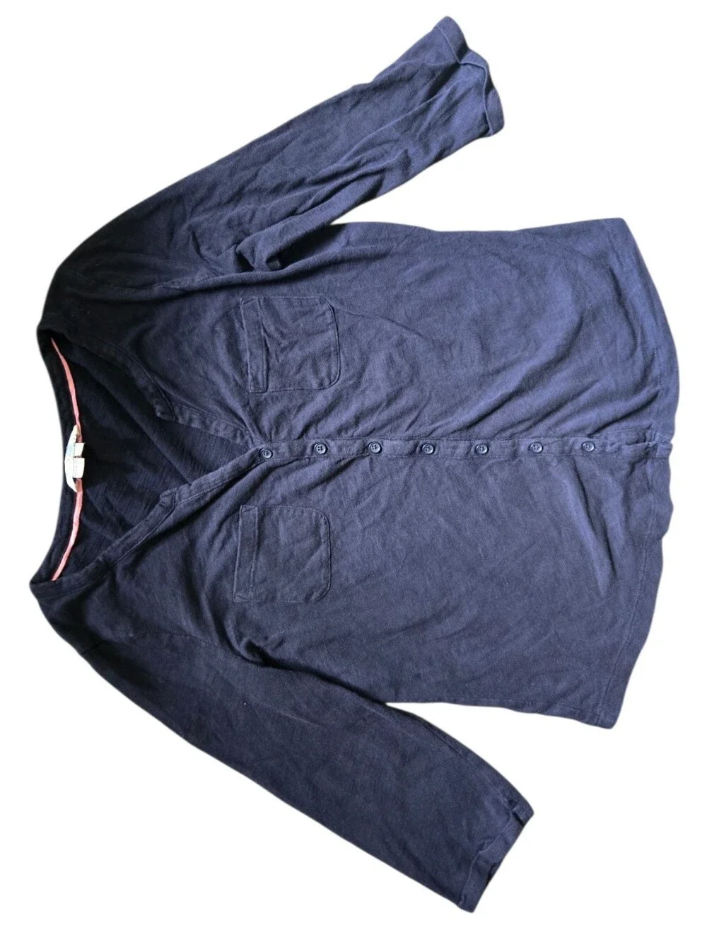 Navy Blue Boden Top 3/4 Sleeve - 6P - Picture 2 of 7